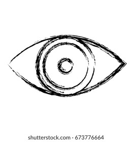 eye human isolated icon
