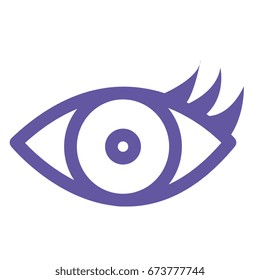 eye human isolated icon