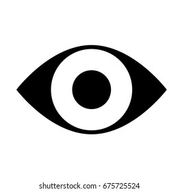 eye human isolated icon