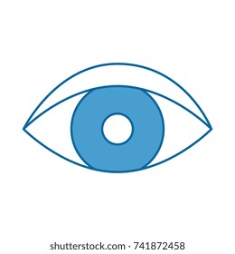 eye human isolated icon
