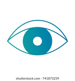 eye human isolated icon