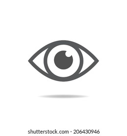 Eyes Icon Vector Vision Icon Symbol Stock Vector (Royalty Free ...