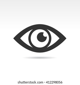 Eye Icon Stock Vector (royalty Free) 412298056 