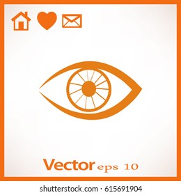 Eye. Icon.