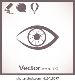 Eye. Icon.