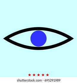 Eye icon .