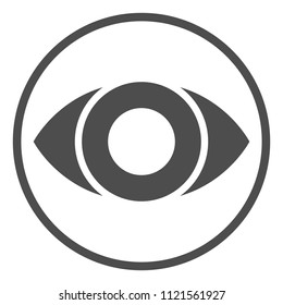 Eye icon. Abstract. Vector.