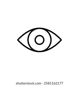 Eye icon Art design illustration