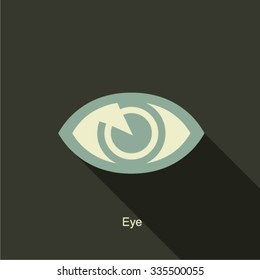 Eye icon background