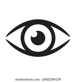 Eye icon, eye ball icon