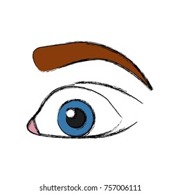 Eye        icon cartoon
