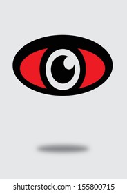Eye icon character design