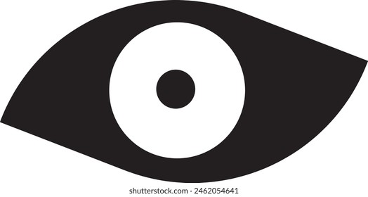 Eye Icon Design eps 10 Datei