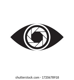 Eye Icon Design Logo VectorTemplate 