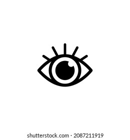 plantilla de diseño de icono de ojos vector ilustración aislada