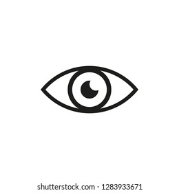 Eye icon design. Vector.