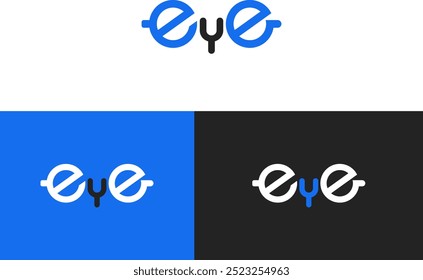 Arte vectorial de diseño de icono de ojo