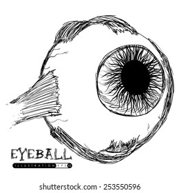 eye icon design, vector illustration eps10 graphic 