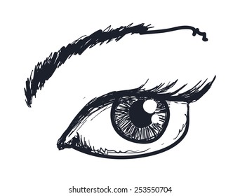 eye icon design, vector illustration eps10 graphic 