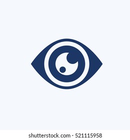
Eye icon design,clean vector
