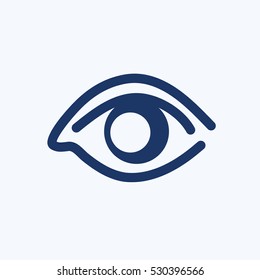 Eye icon design,clean vector