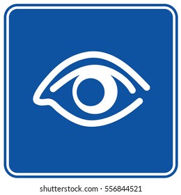 Eye icon design,clean vector