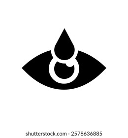 eye icon. eye drop icon
