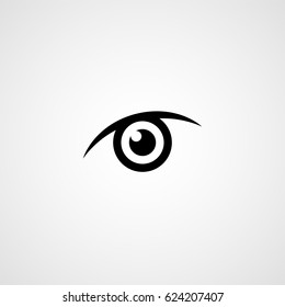 Eye icon. EPS 10