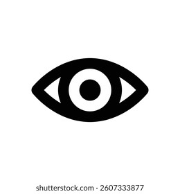 Eye icon. Eyesight symbol. Vector illustration.