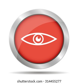 Eye icon. Flat design style eps 10