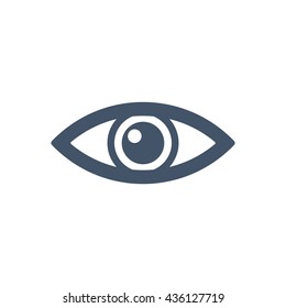 Eye Icon, flat design style