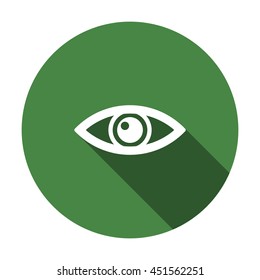 Eye Icon, flat design style