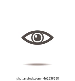 Eye Icon, flat design style