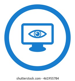 Eye Icon, flat design style