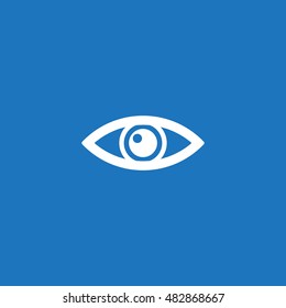 Eye Icon, flat design style