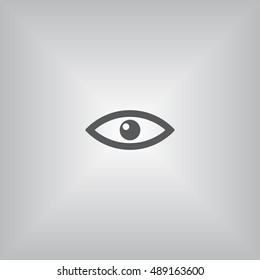 Eye Icon, flat design style