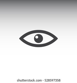 Eye Icon, flat design style