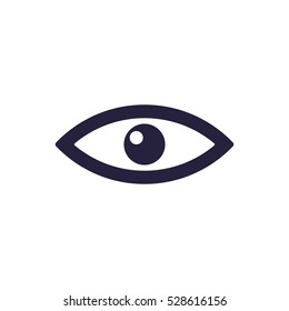 Eye Icon, flat design style