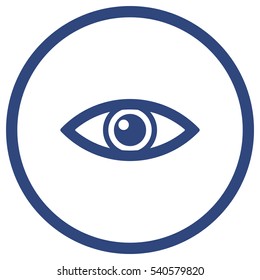 Eye Icon, flat design style