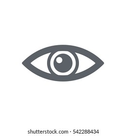 Eye Icon, flat design style
