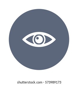 Eye Icon, flat design style