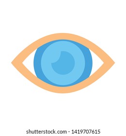 Eye icon. flat illustration of Eye vector icon for web