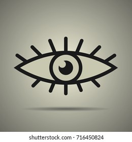 Similar Images, Stock Photos & Vectors of Eye icon symbol sign with