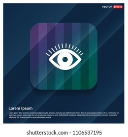 eye icon - Free vector icon