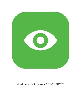Eye Icon in Geometric Shape