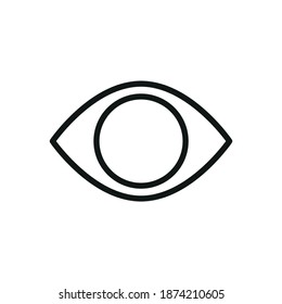 Eye Icon for Graphic Design Project