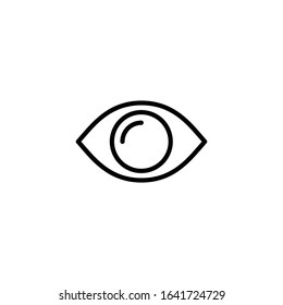 Eye Icon for Graphic Design Projects