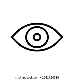 Eye Icon for Graphic Design Projects