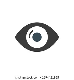 Augensymbol für Grafikdesign-Projekte