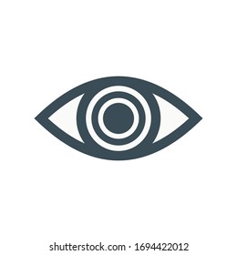 Eye Icon for Graphic Design Projects